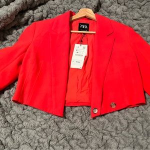 Brand new with Tag Zara crop blazer